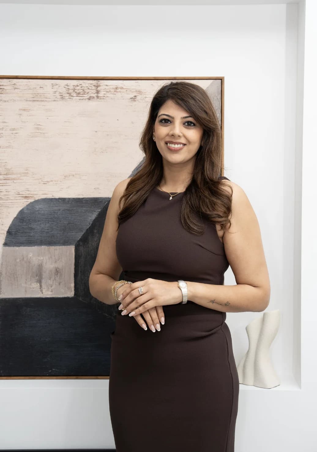 Portrait of Radhika Mehra, Founder and Director of TLS Real Estate Agents